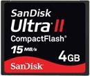 SDCFH-004G-E11 COMPACT FLASH CARD 4 GB ULTRA II
