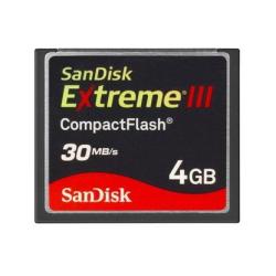 SDCFX3-004G-E31 COMPACT FLASH CARD 4GB EXTRIME