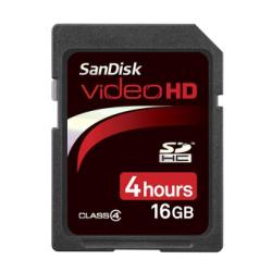 SDSDHV-004G-E15 SECURE DIGITAL VIDEO HD 4G