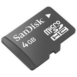 SDSDQ-004G-E11M MICROSD 4GB CARD ONLY