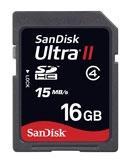 SDSDRH-016G-E11 SECURE DIGITAL CARD 16 GB ULTRA II