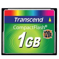TS1GCF120 1GB CF CARD (120X)