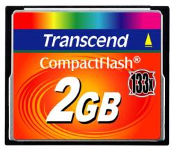 TS2GCF133 2GB COMPACT FLASCH CARD (133X)