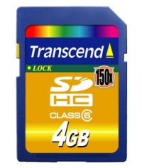 TS4GSDHC150 4GB SECURE DIGITALHC6 - 150X